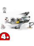 LEGO Mando and Grogu N-1 Starfighter building set, UK version