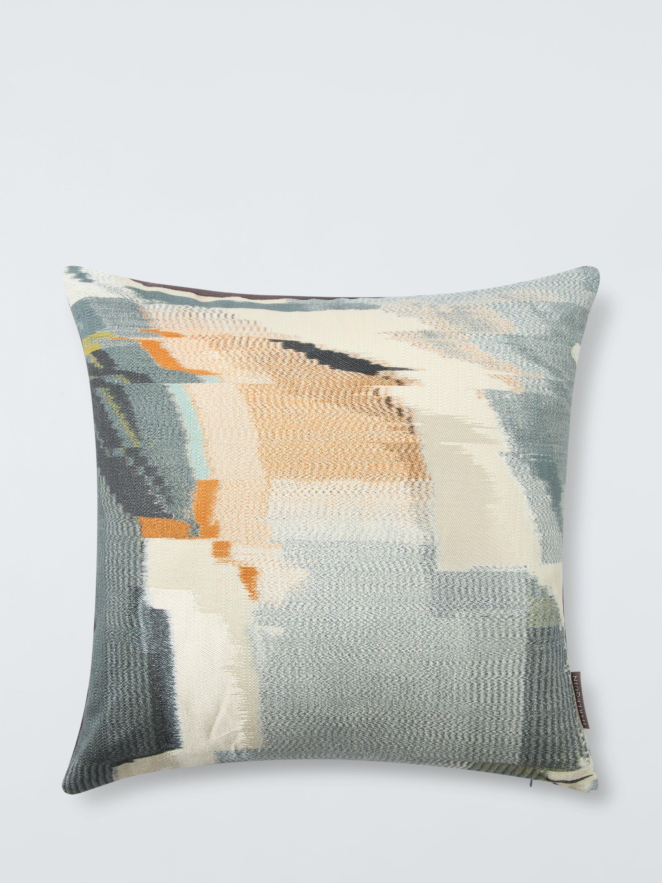 Harlequin Perspective cushion in Slate, UK version