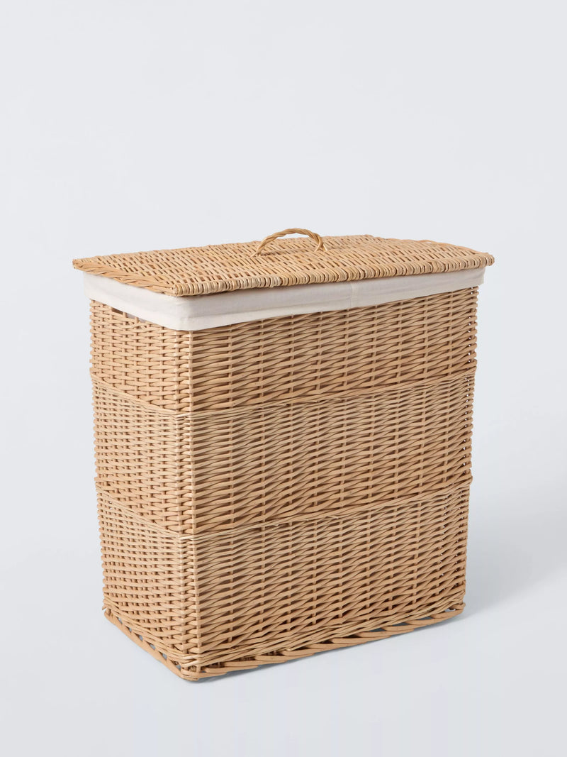 John Lewis Willow Double laundry basket, UK version