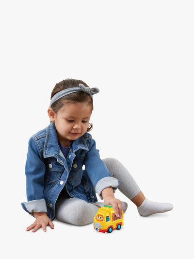 Jouet interactif camion à pizza avec bouton lumineux et chansons pour tout-petits