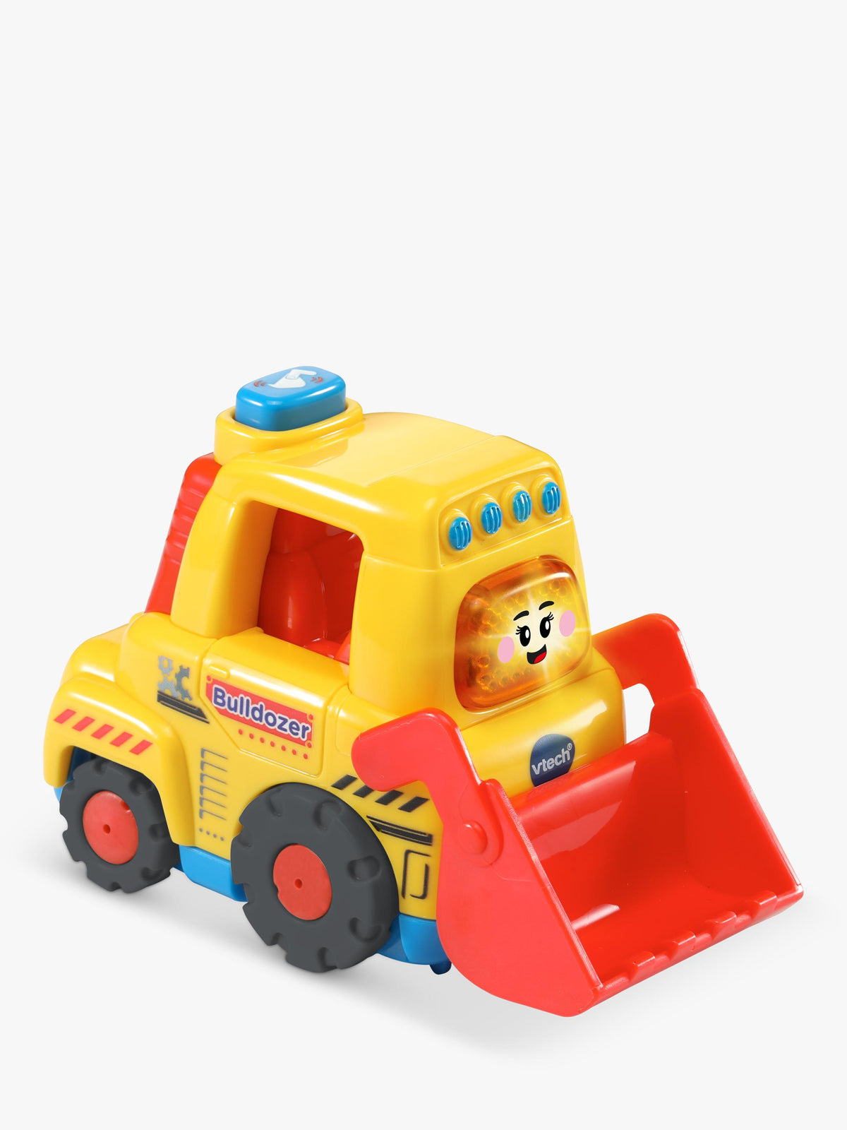 Light-Up Bulldozer Toy with Music and Sound Effects for Toddlers