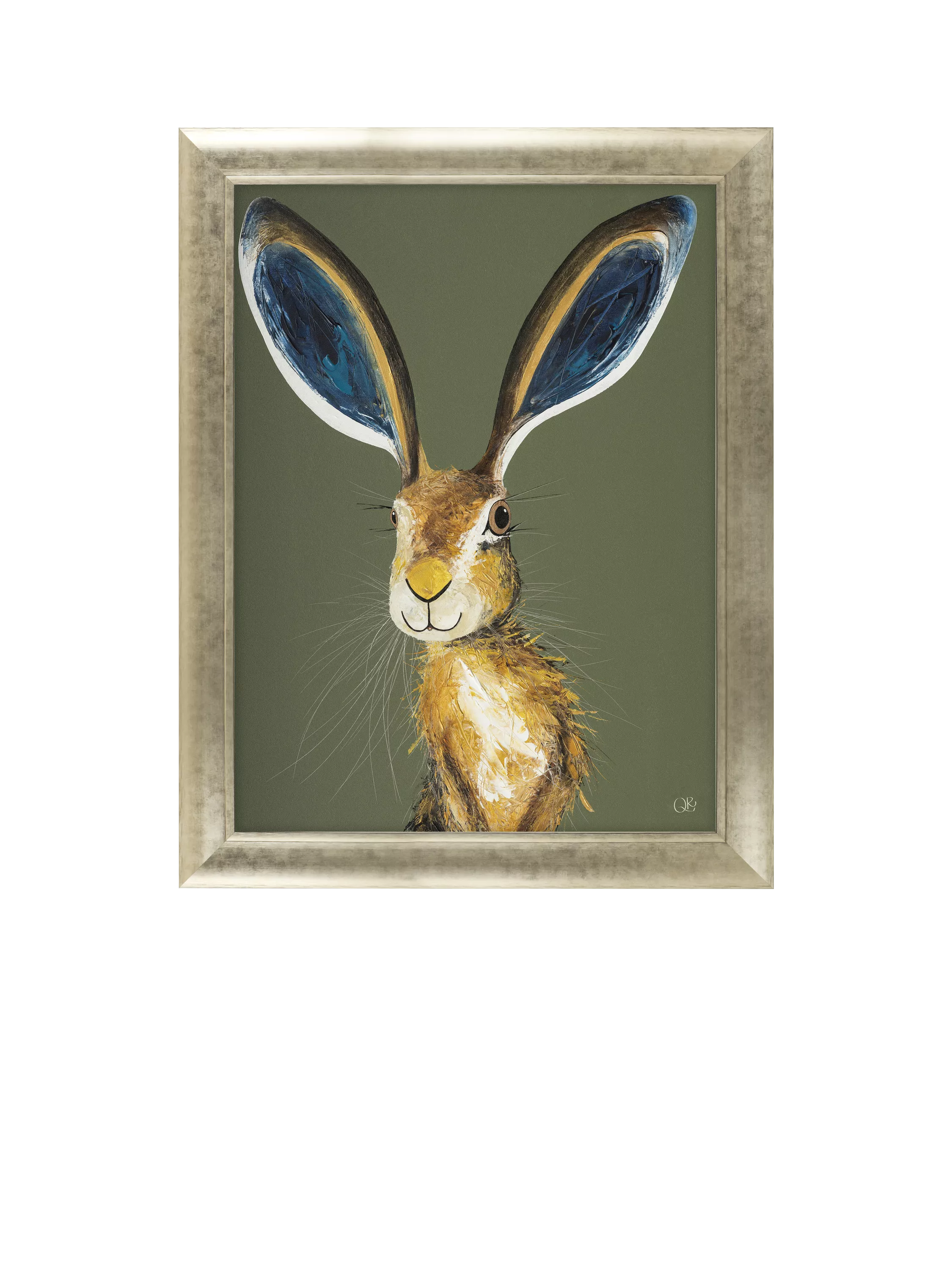 John Lewis Marley framed print green gold 92x72cm, UK version