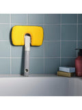 Joseph Joseph dual-sided surface scrubber in Light Stone, UK version