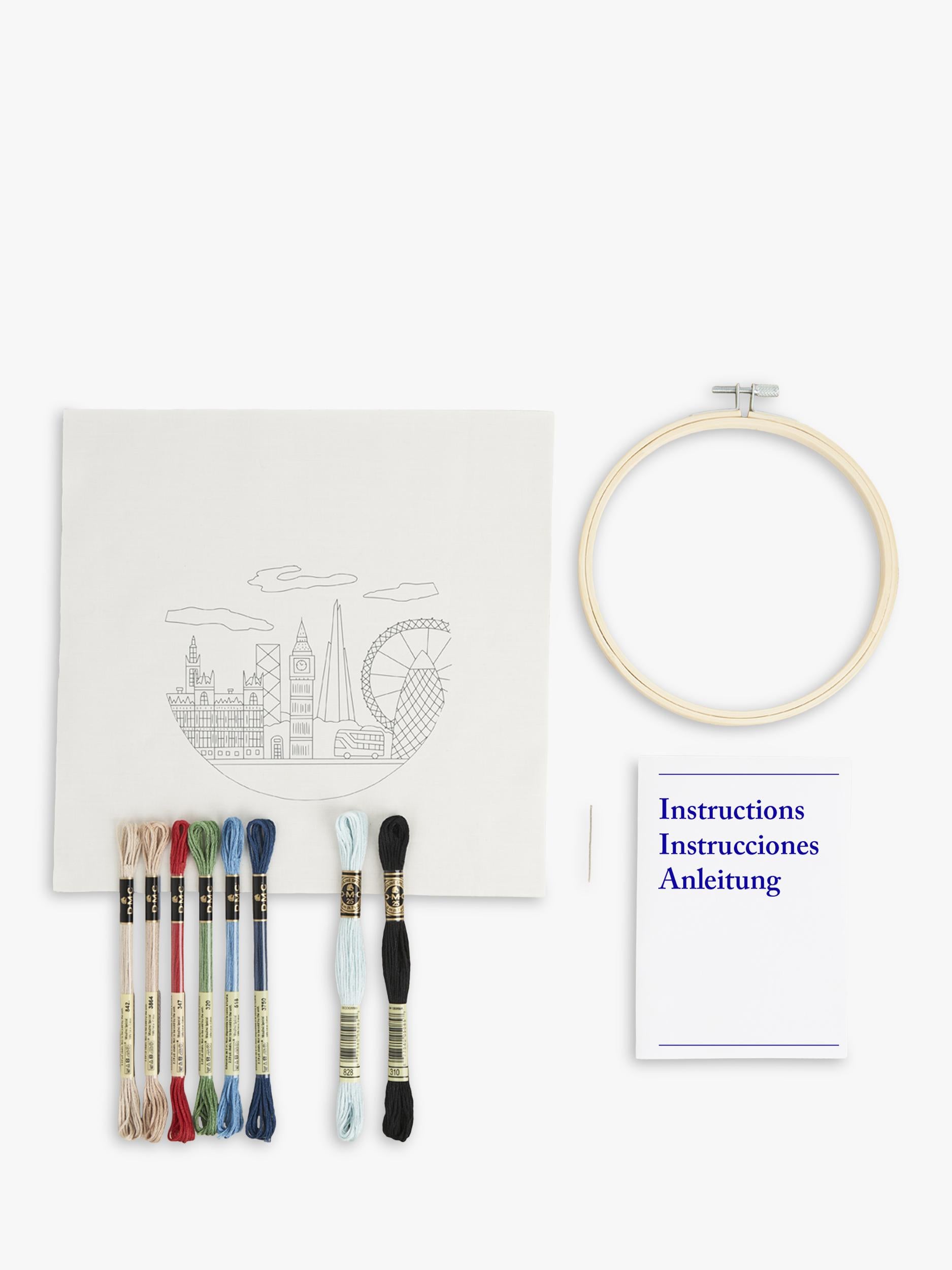 DMC London Skyline embroidery kit - British product
