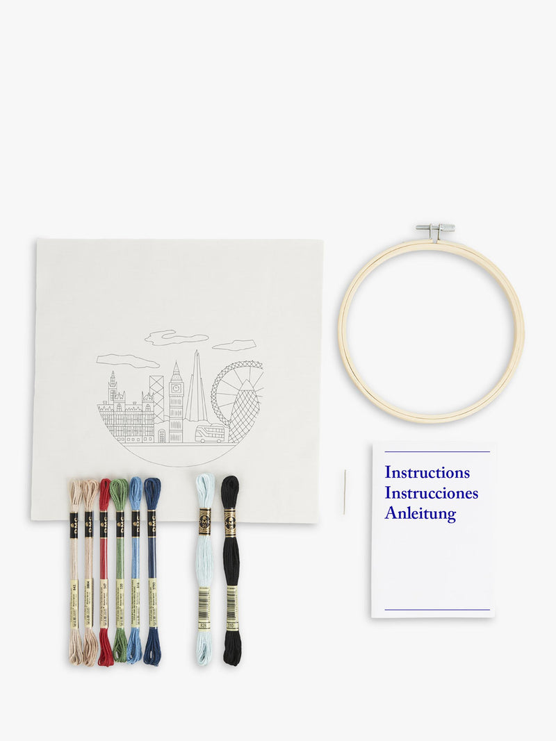 DMC London Skyline embroidery kit - British product