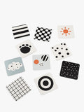 Done by Deer Contrast Cards Visual Stimulation 10 Pack - British product