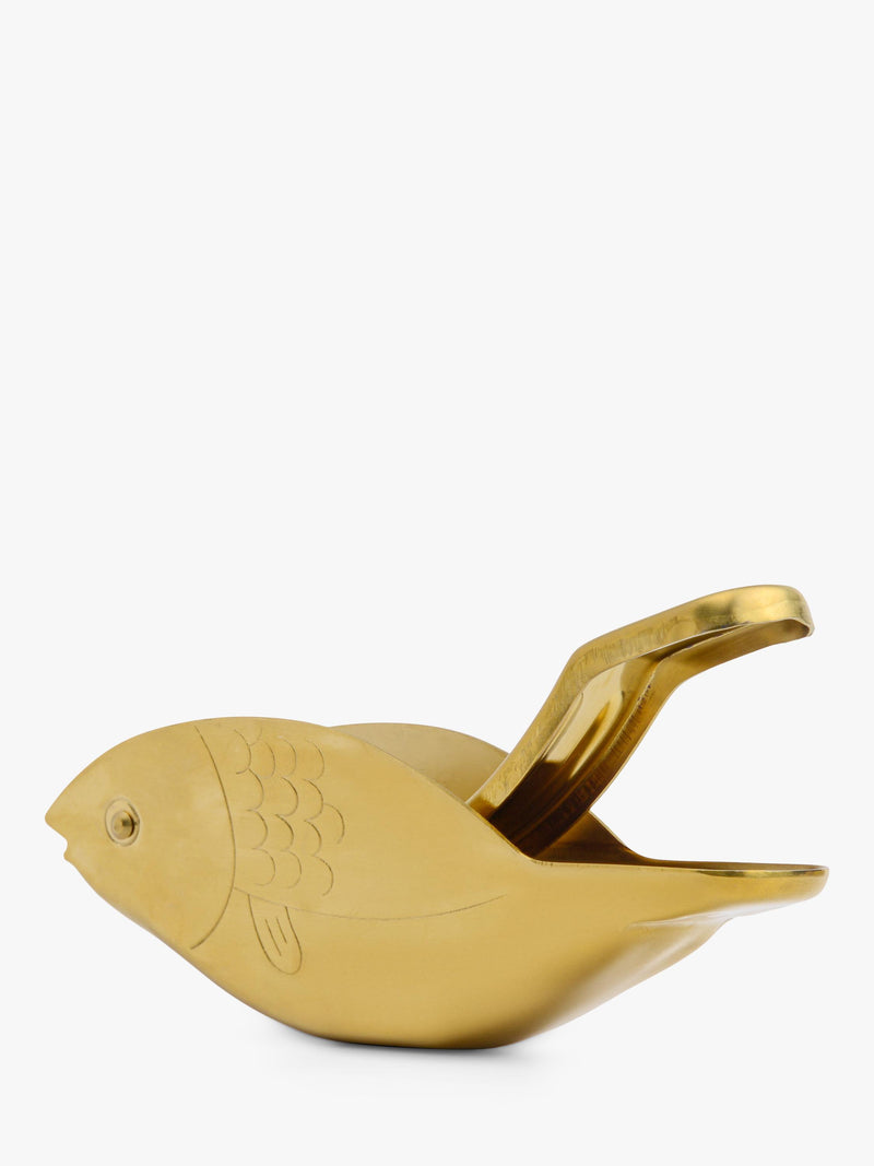 Fish-Shaped Citrus Juicer in Gold
