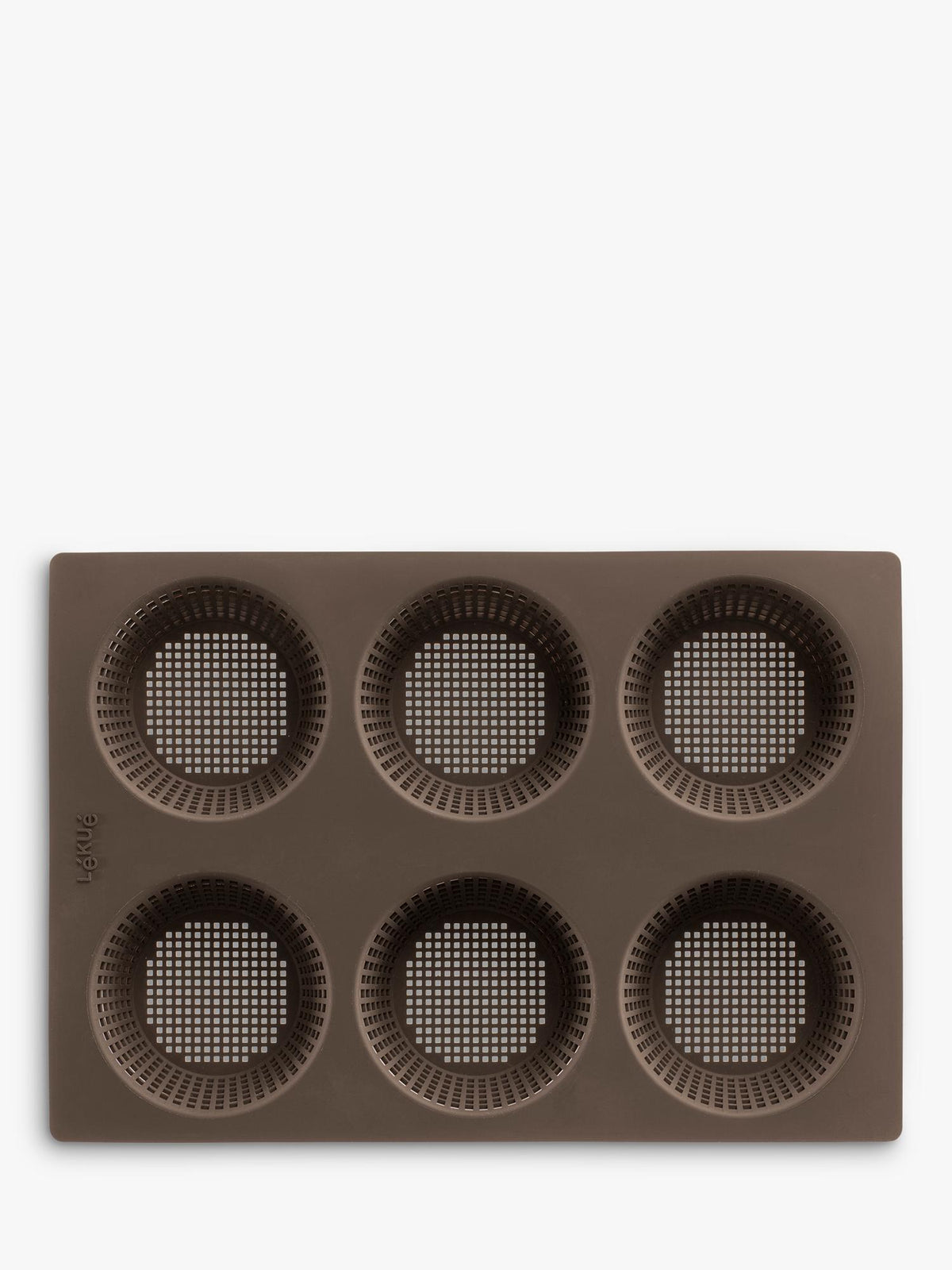 Silicone Bread Roll Mould 6 Cup, Dishwasher-Safe