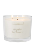 The White Company Grapefruit & Mandarin 3 Wick Scented Candle, 770g - McGrocer