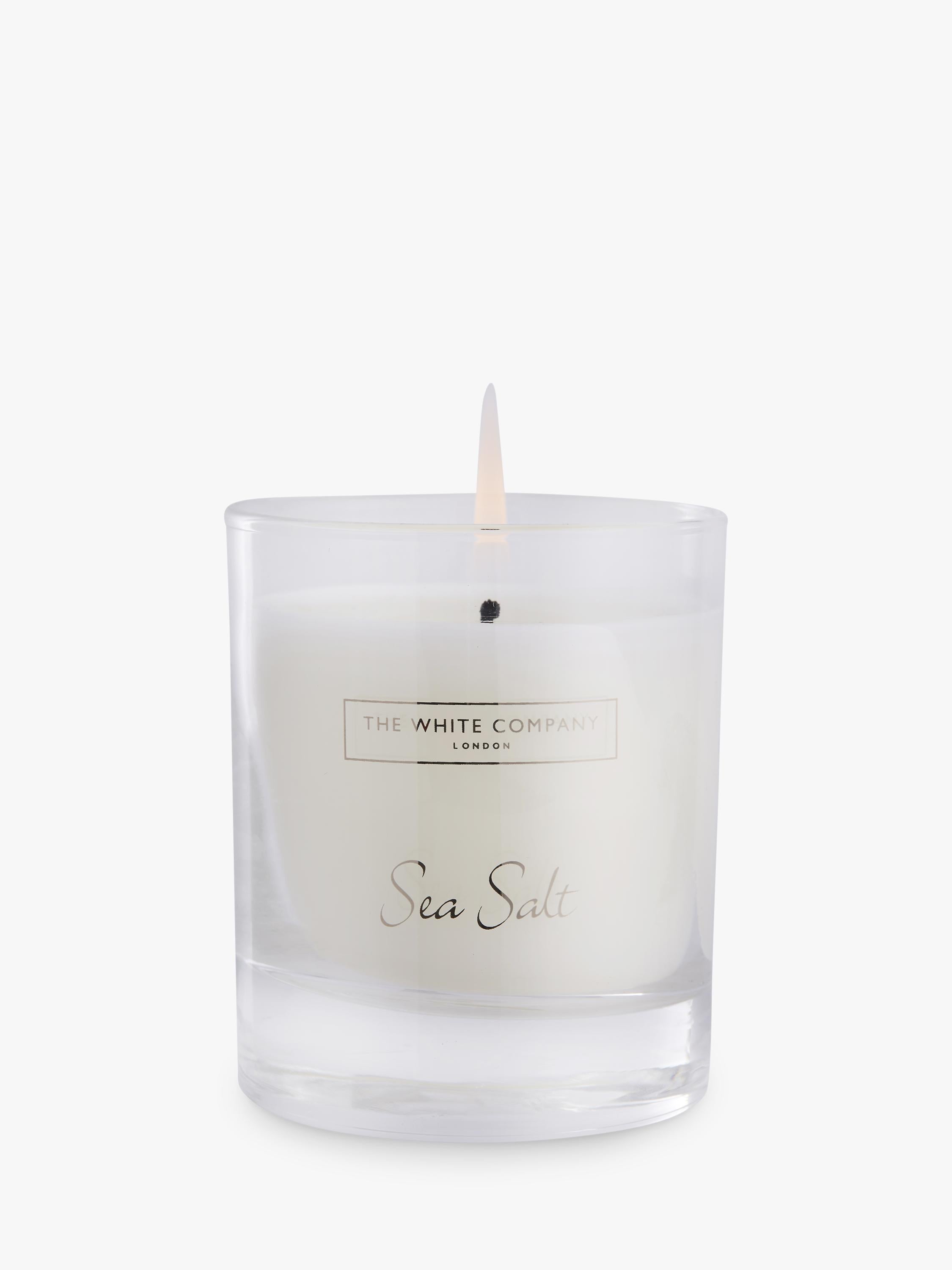 The White Company sea salt scented candle 140g (British brand)