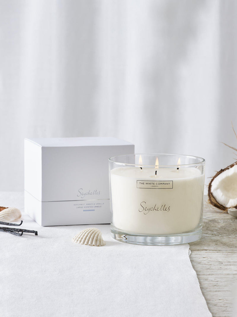 The White Company Seychelles scented candle 770g (British brand)