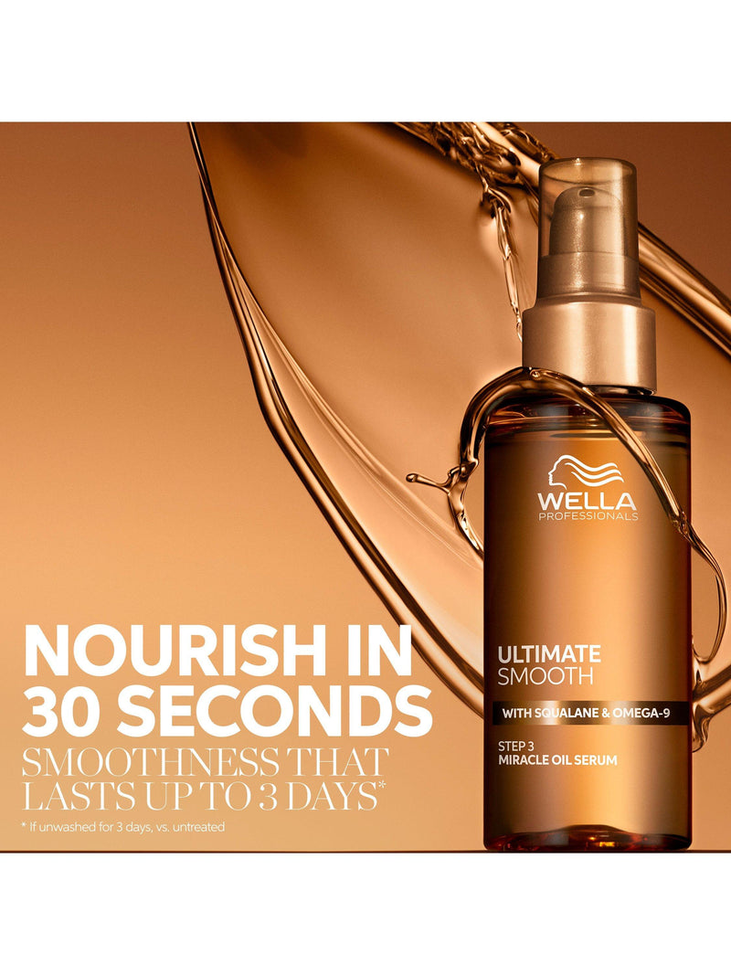 Wella hair oil serum for smooth, frizz-free hair (British brand)