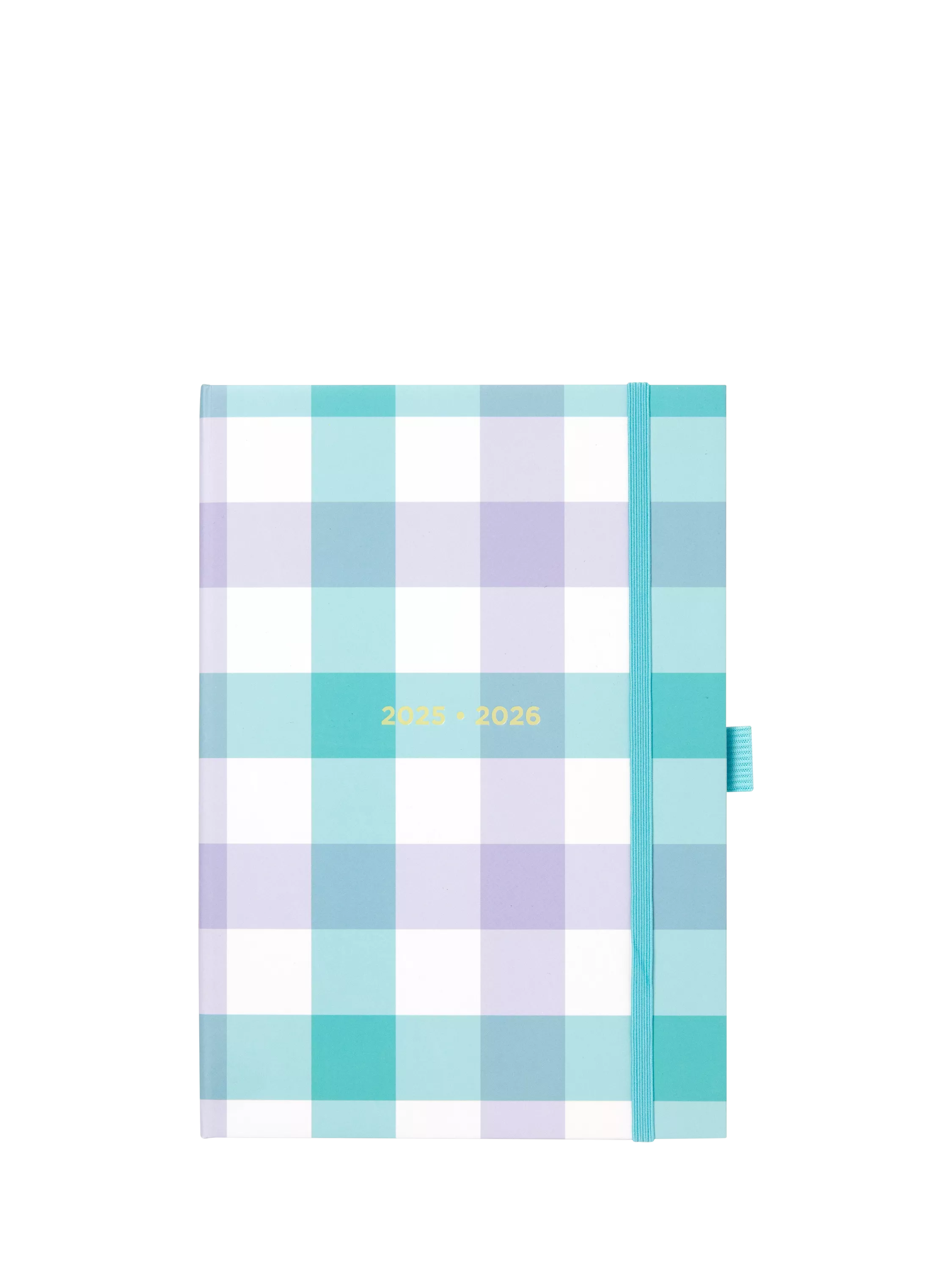 Letts A5 Gingham Academic Diary 2025-26, UK version