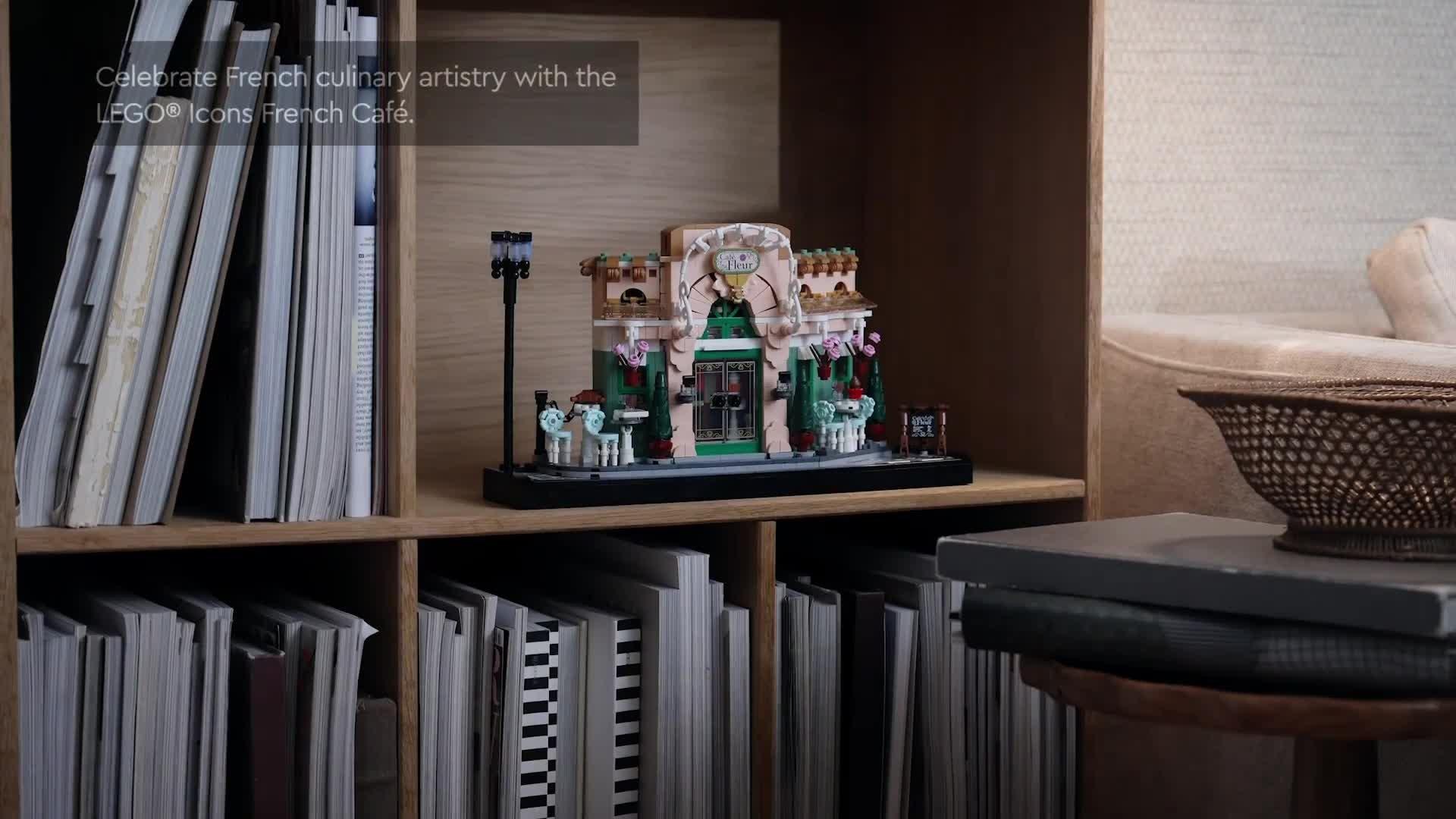 LEGO French Café building set for adults, UK version