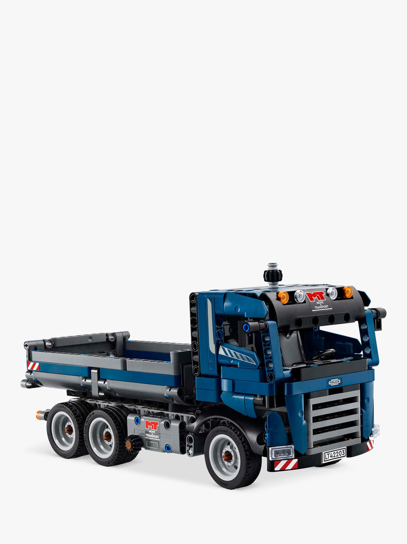 LEGO Technic Tipping Dump Truck toy, UK version