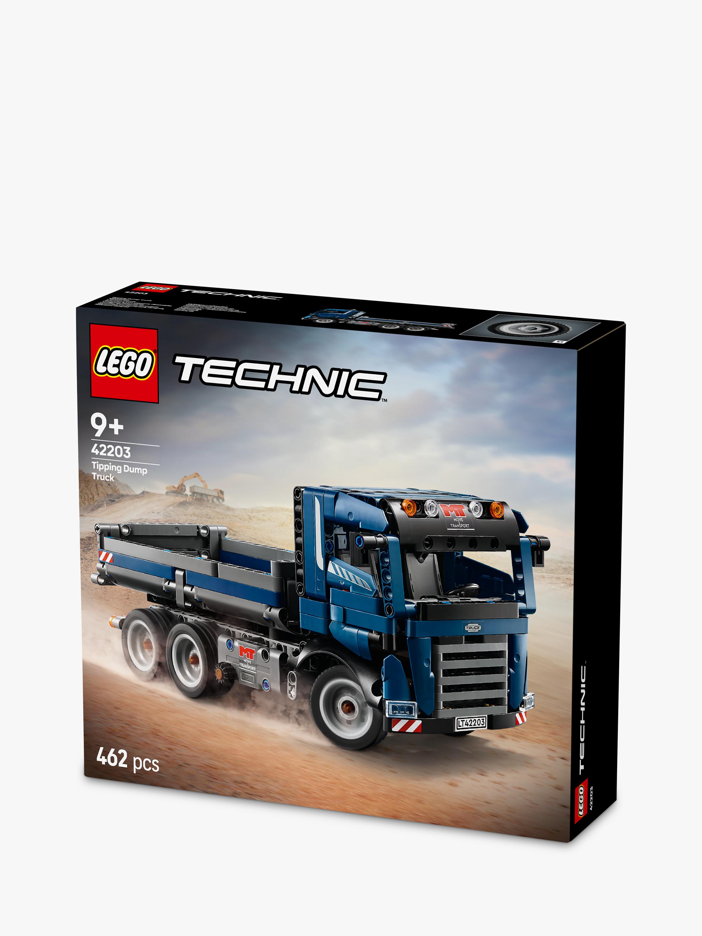 LEGO Technic Tipping Dump Truck toy, UK version
