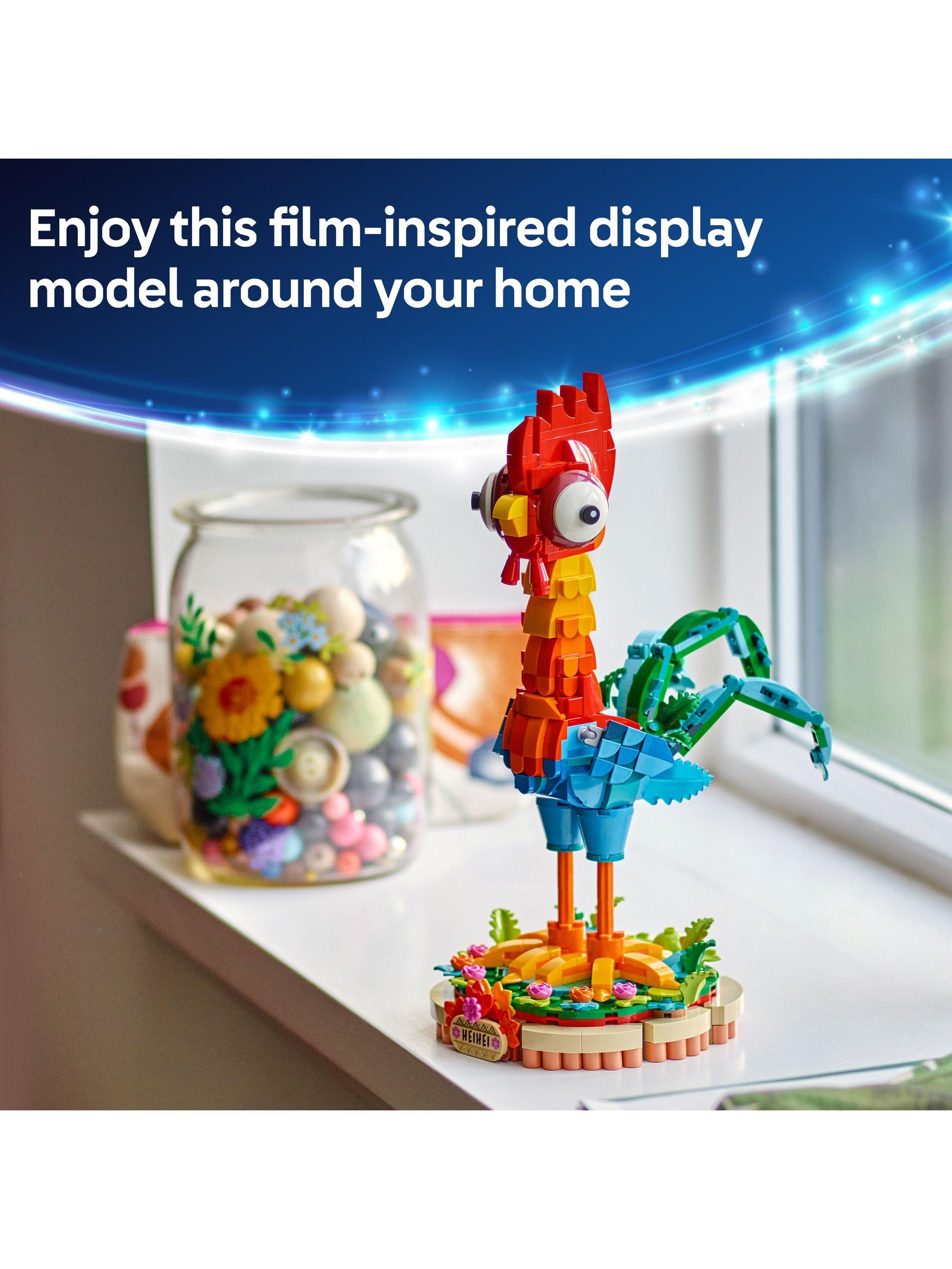 Lego Disney Moana 2 Heihei buildable animal toy, UK version
