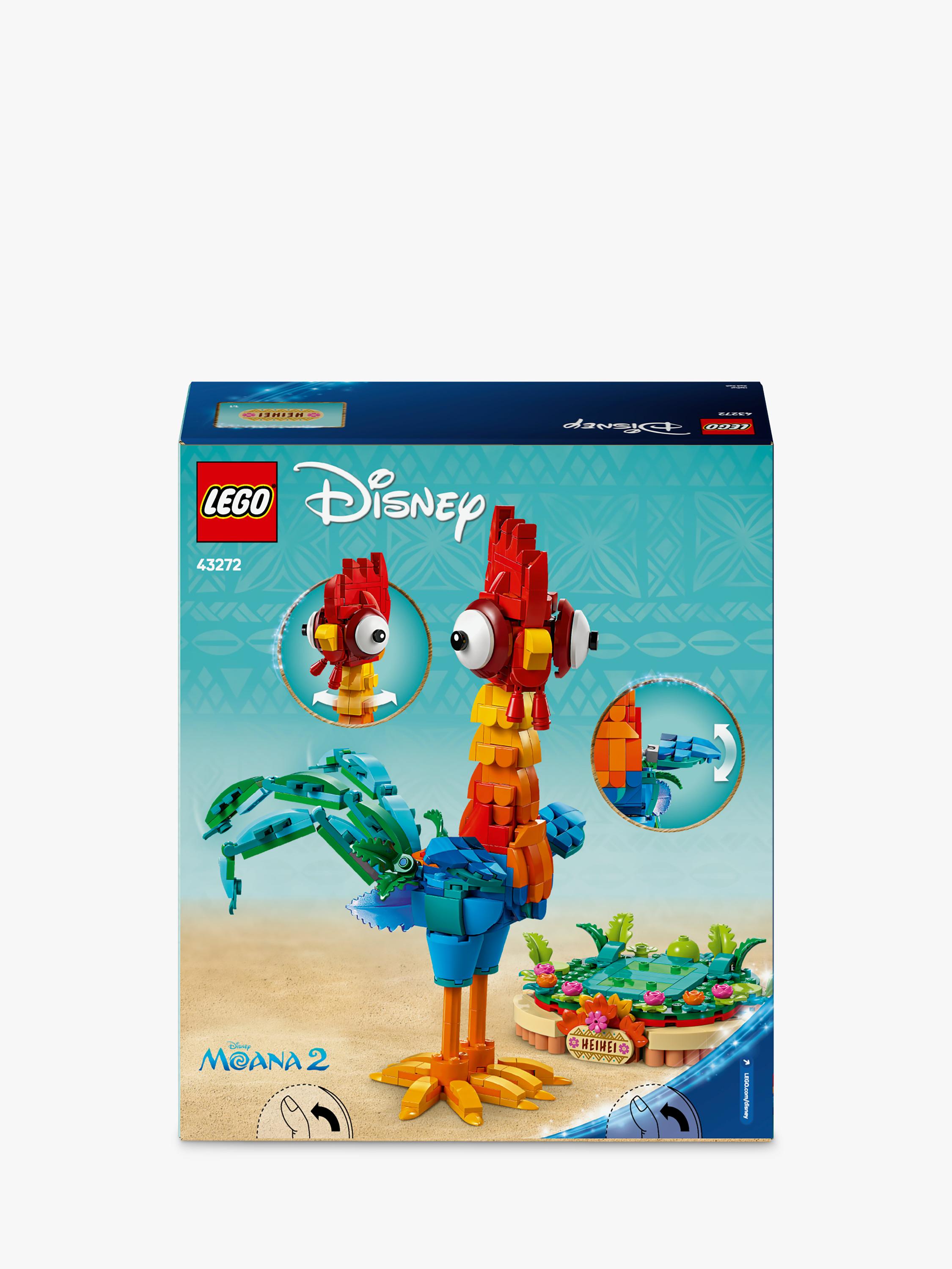 Lego Disney Moana 2 Heihei buildable animal toy, UK version