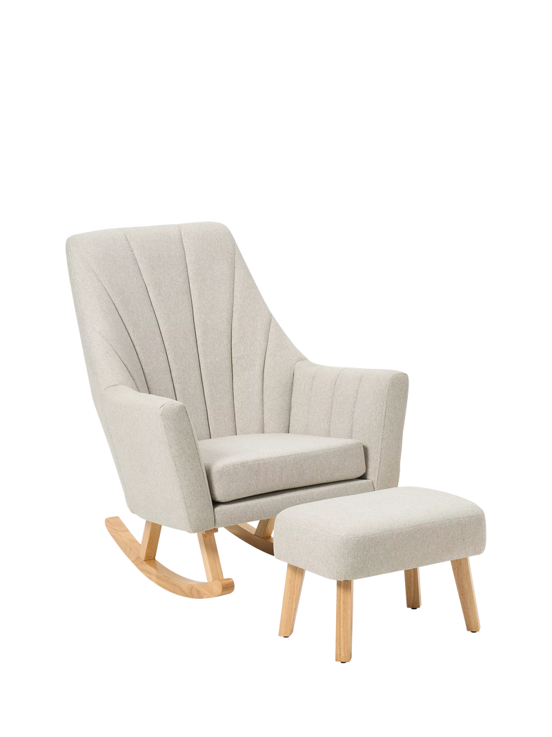 Tutti Bambini Jonah Nursing Rocking Chair and Footstool - McGrocer