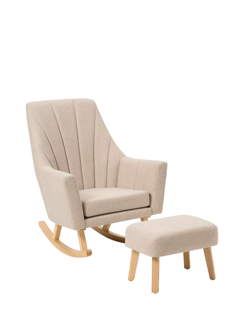 Tutti Bambini Jonah Nursing Rocking Chair and Footstool - McGrocer