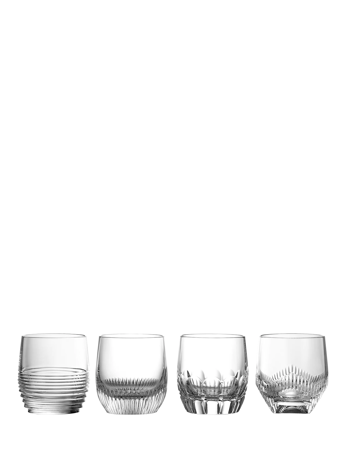 Waterford Crystal Mixology Cut Glass Tumbler, 260ml, Clear
