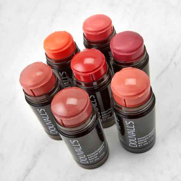 Douval's Argan colour balm Boss Peach 30g - British product