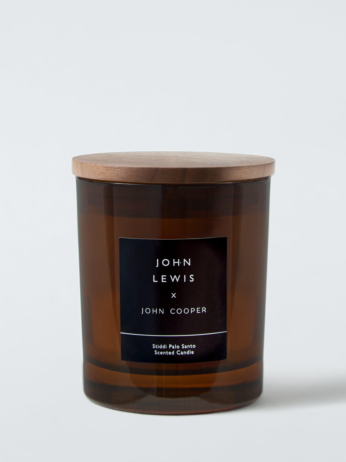 Palo Santo Scented Candle in Glass Jar with Wooden Lid