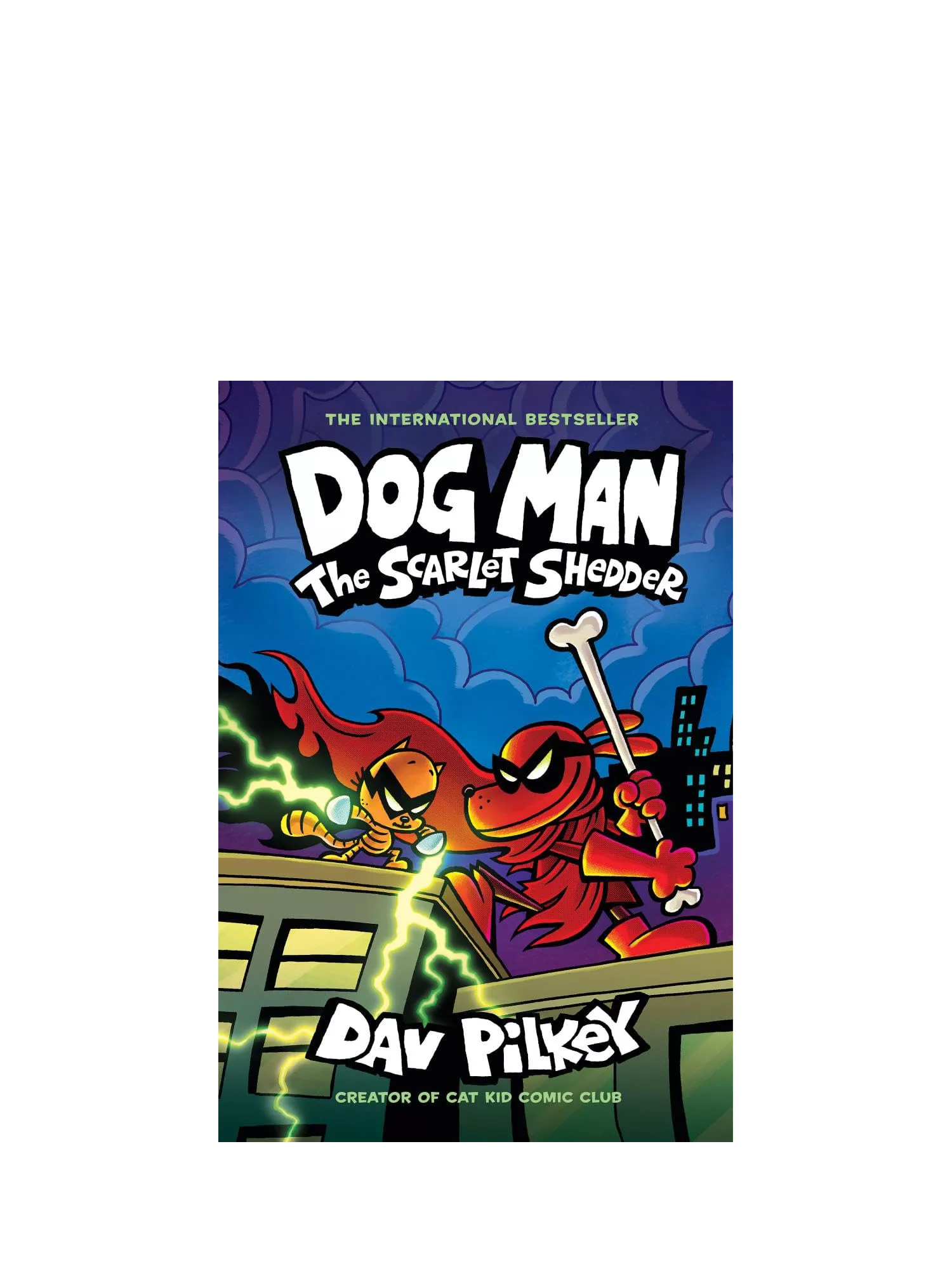 Dog Man The Scarlet Shedder children's book - British product