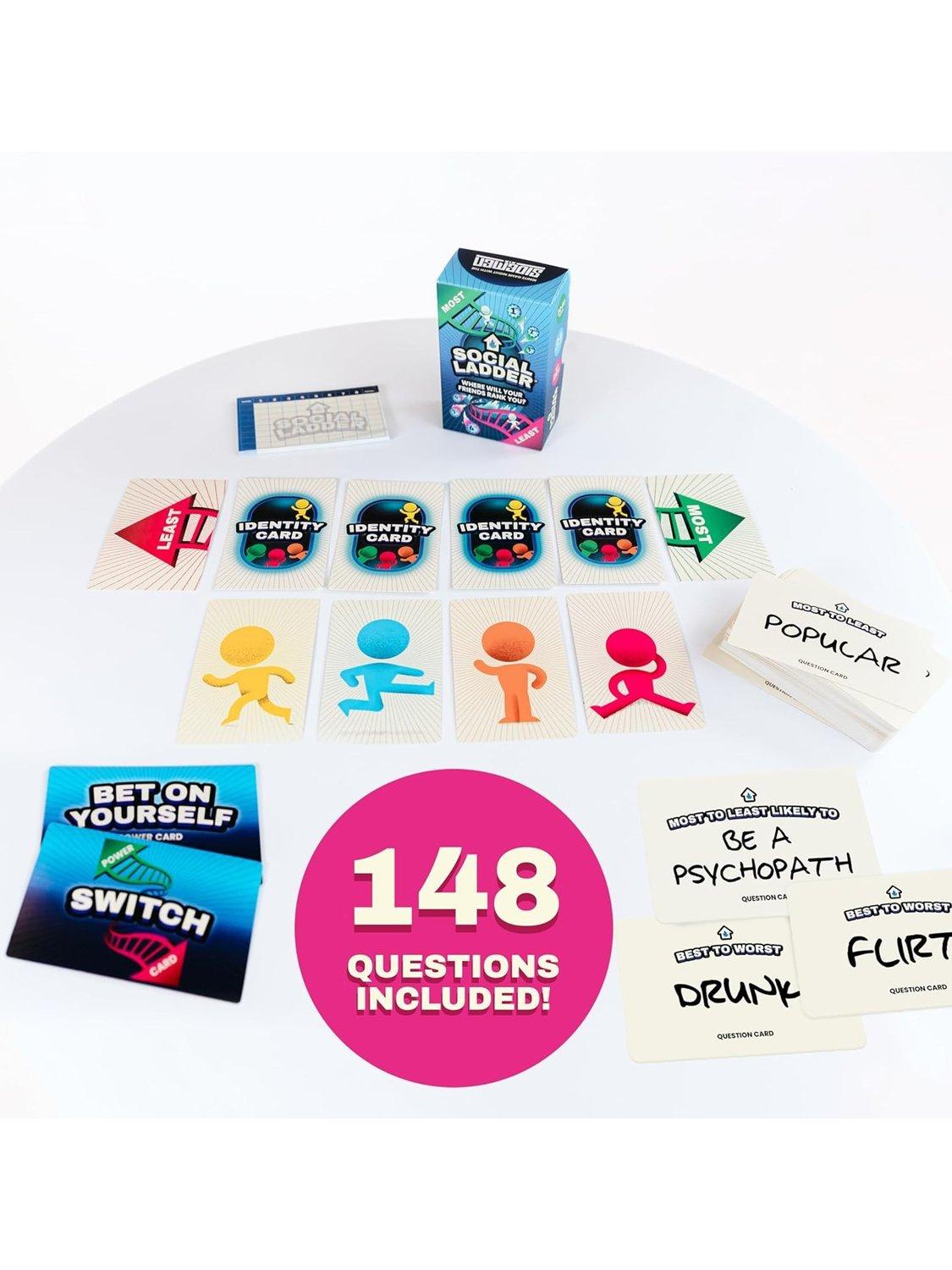 Hot House Games Social Ladder Party Game - British product