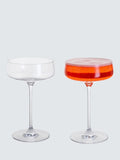 Dartington Crystal Elevate Coupe Saucer Cocktail Glass Set Of 2 300Ml Cl