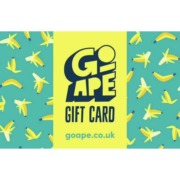 Go Ape 15 GBP gift card, UK version