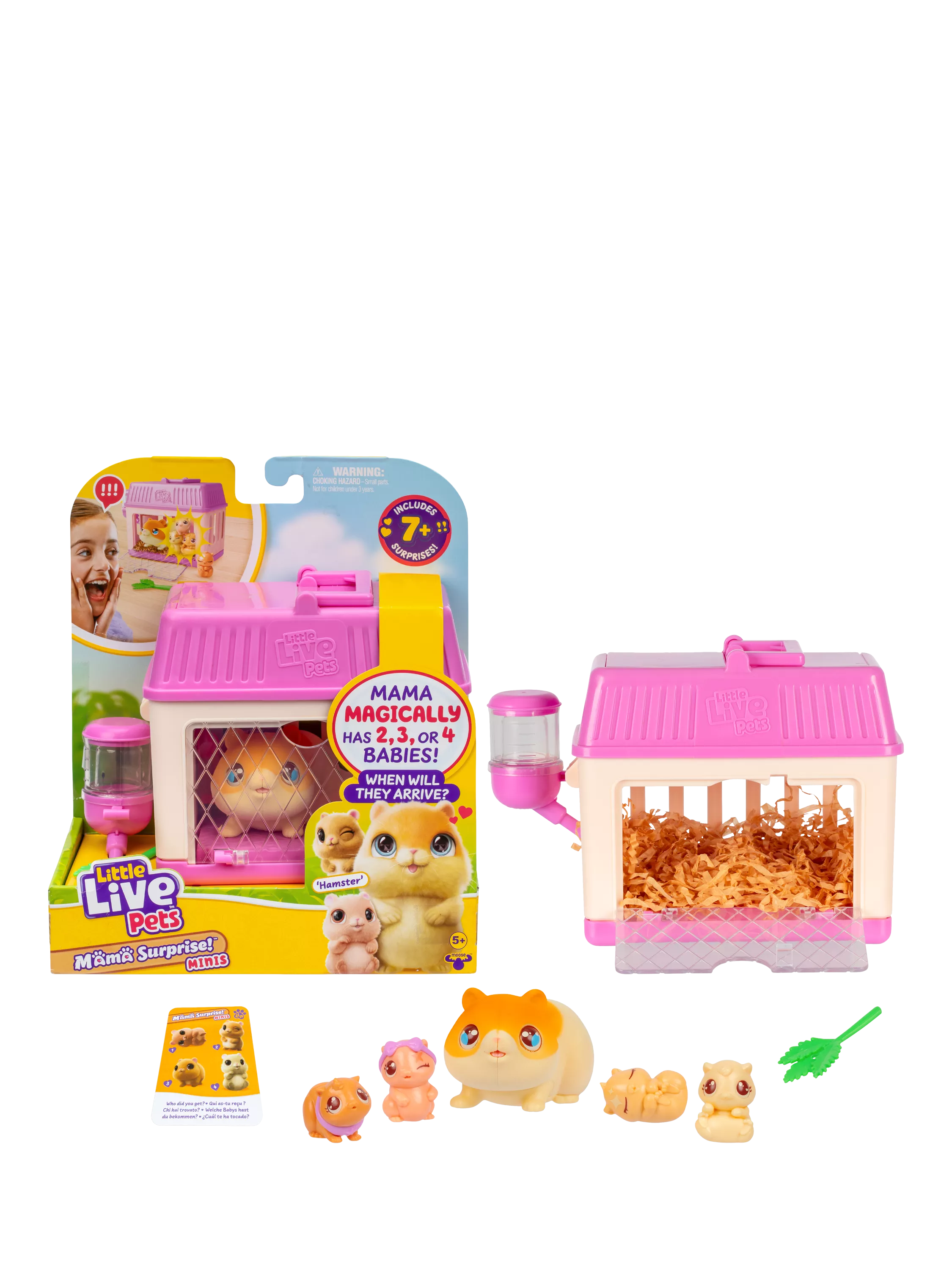 Little Live Pets Mama Surprise S4 Mini Playset Hamster, UK version