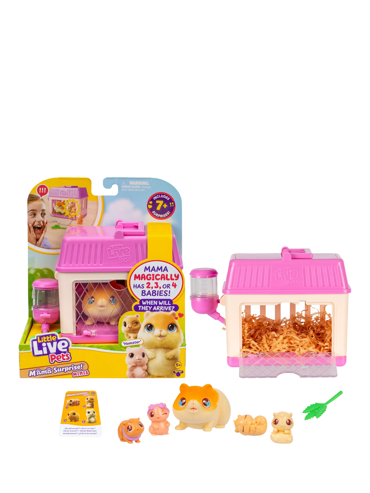 Little Live Pets Mama Surprise S4 Mini Playset Hamster, UK version