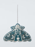 Beaded Moth Hanging Decoration