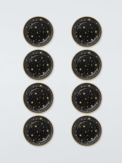 Celestial Stars Paper Plates, Pack of 8