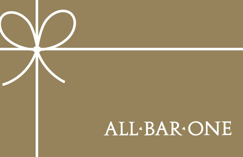All Bar One 25 GBP Gift Card - British product