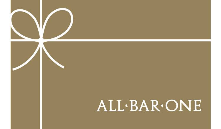 All Bar One 25 GBP Gift Card - British product