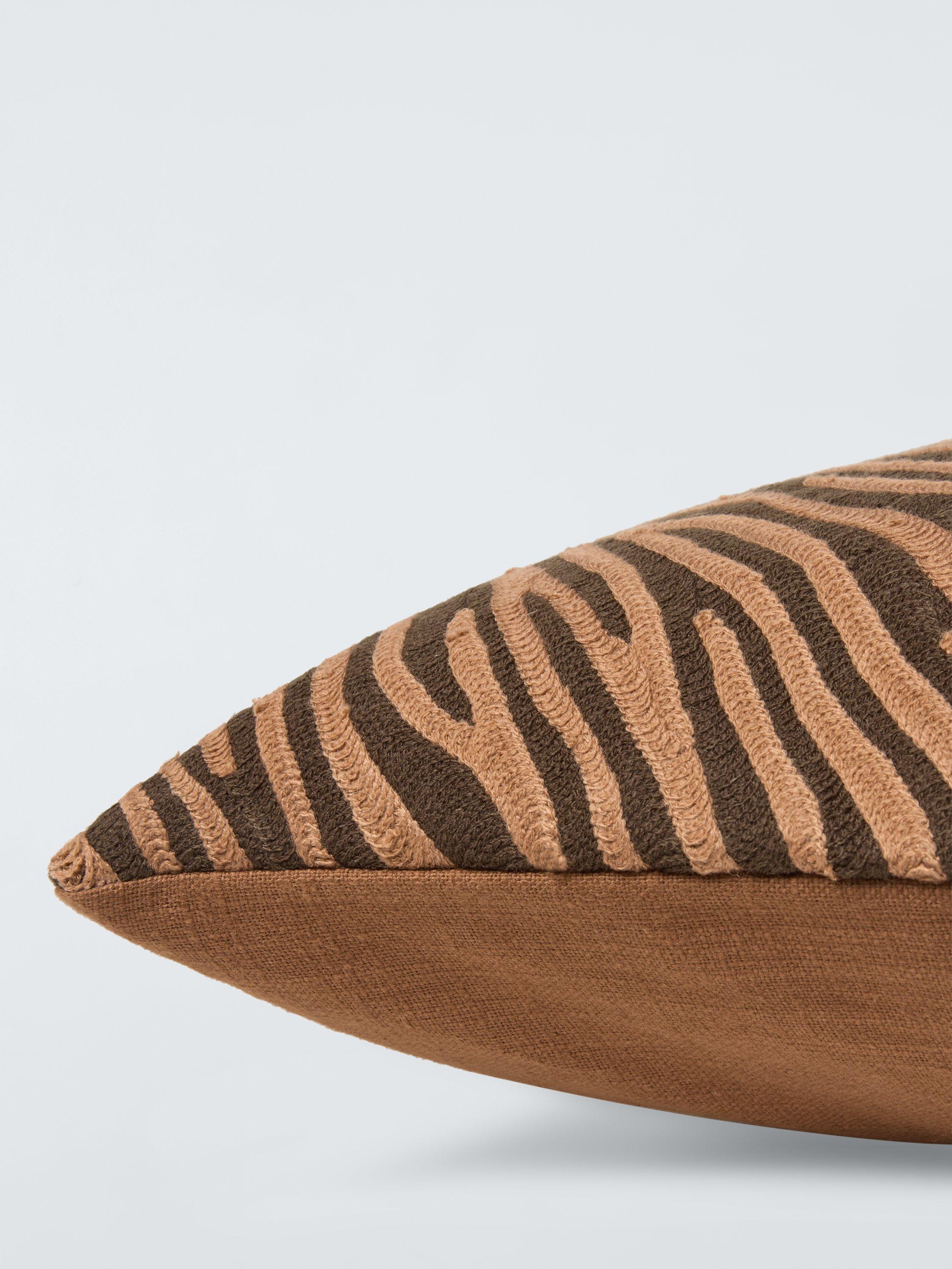 John Lewis Auburn Tiger Cushion, UK version