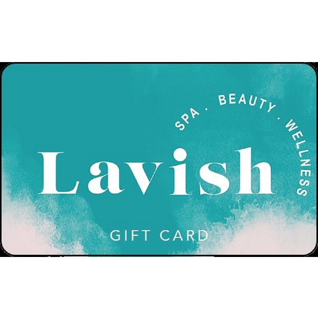 Lavish Spa £25 gift card, UK version