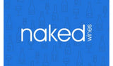 Naked Wines 25 GBP gift card, imported from the UK