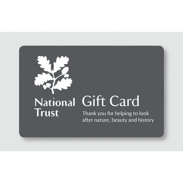 National Trust 25 GBP Gift Card, imported from the UK