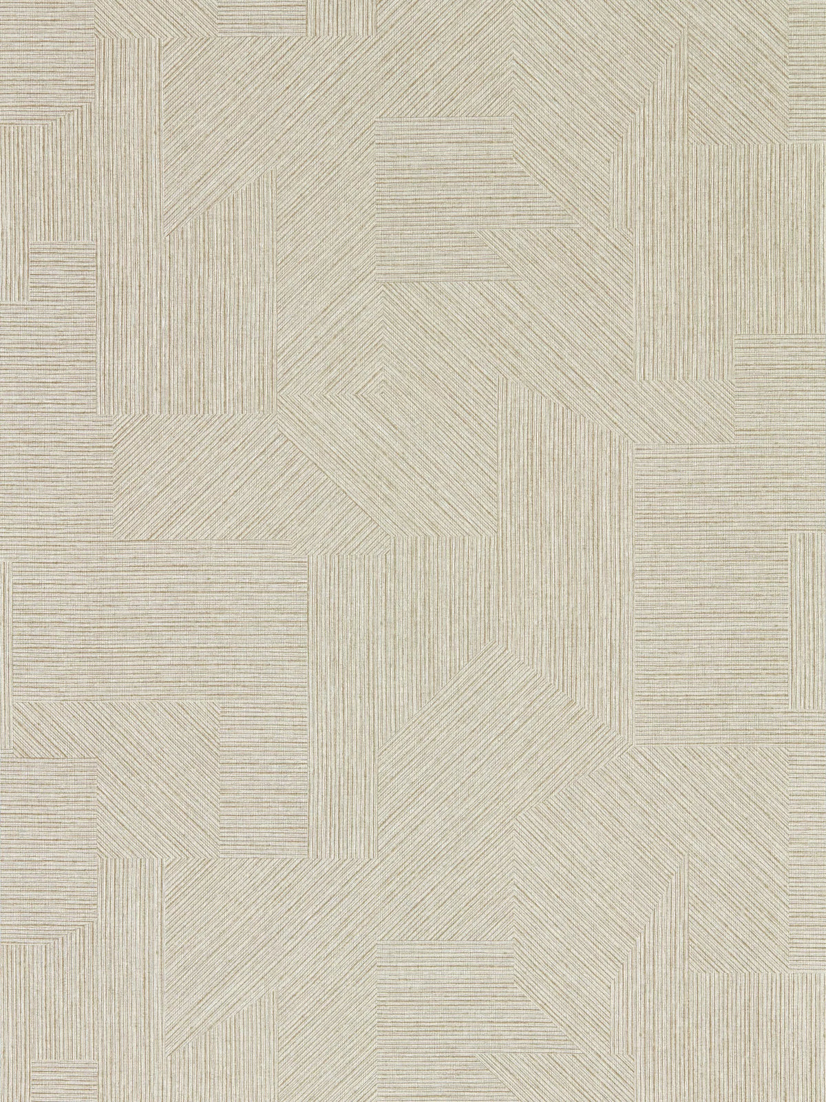 Harlequin Mokume geometric pattern wallpaper with metallic sheen, UK version