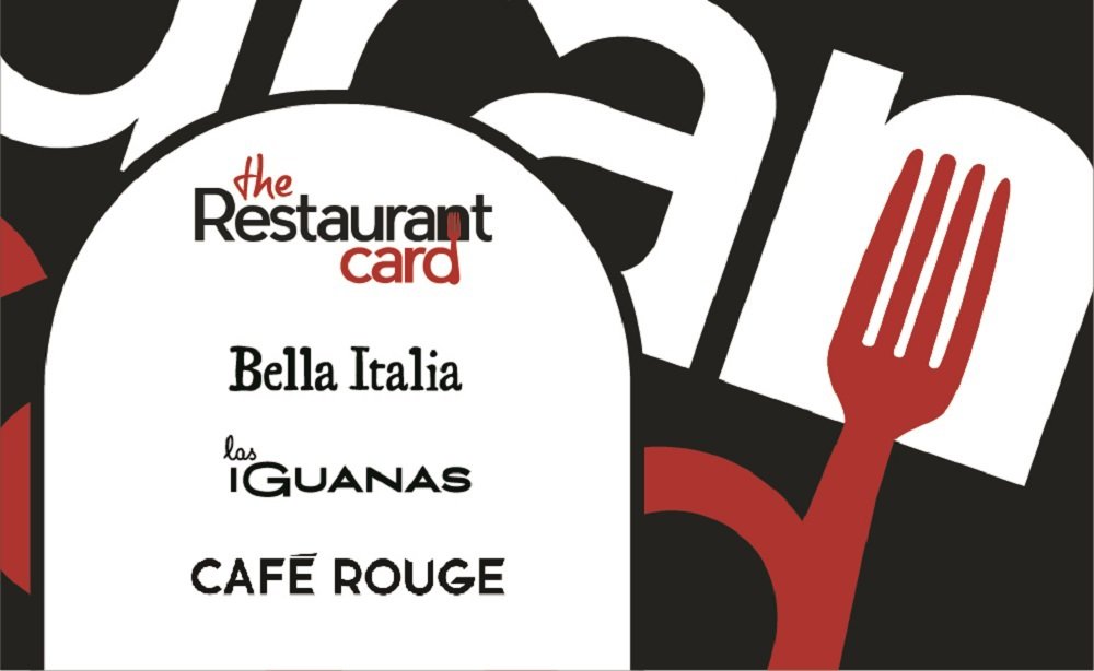 The Restaurant Card £25 gift card (British brand)