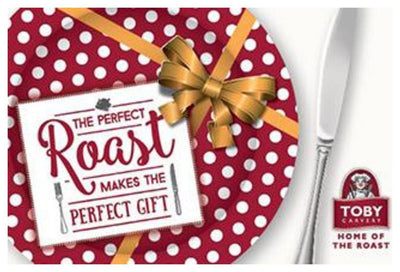Carte cadeau de restaurant Toby Carvery de 25 GBP
