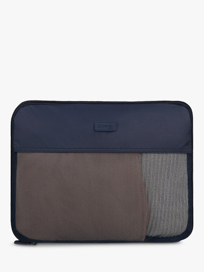 Large Compression Packing Cube with Dual-Zip System for Suitcase Organization