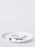 John Lewis Kids Christmas Jester Elf Porcelain Plate 20.3cm, imported from the UK