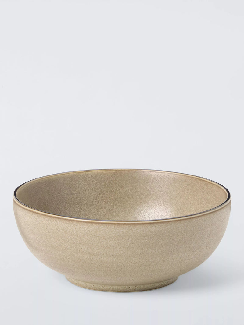 John Lewis stoneware cereal bowl Sand 16cm, UK version