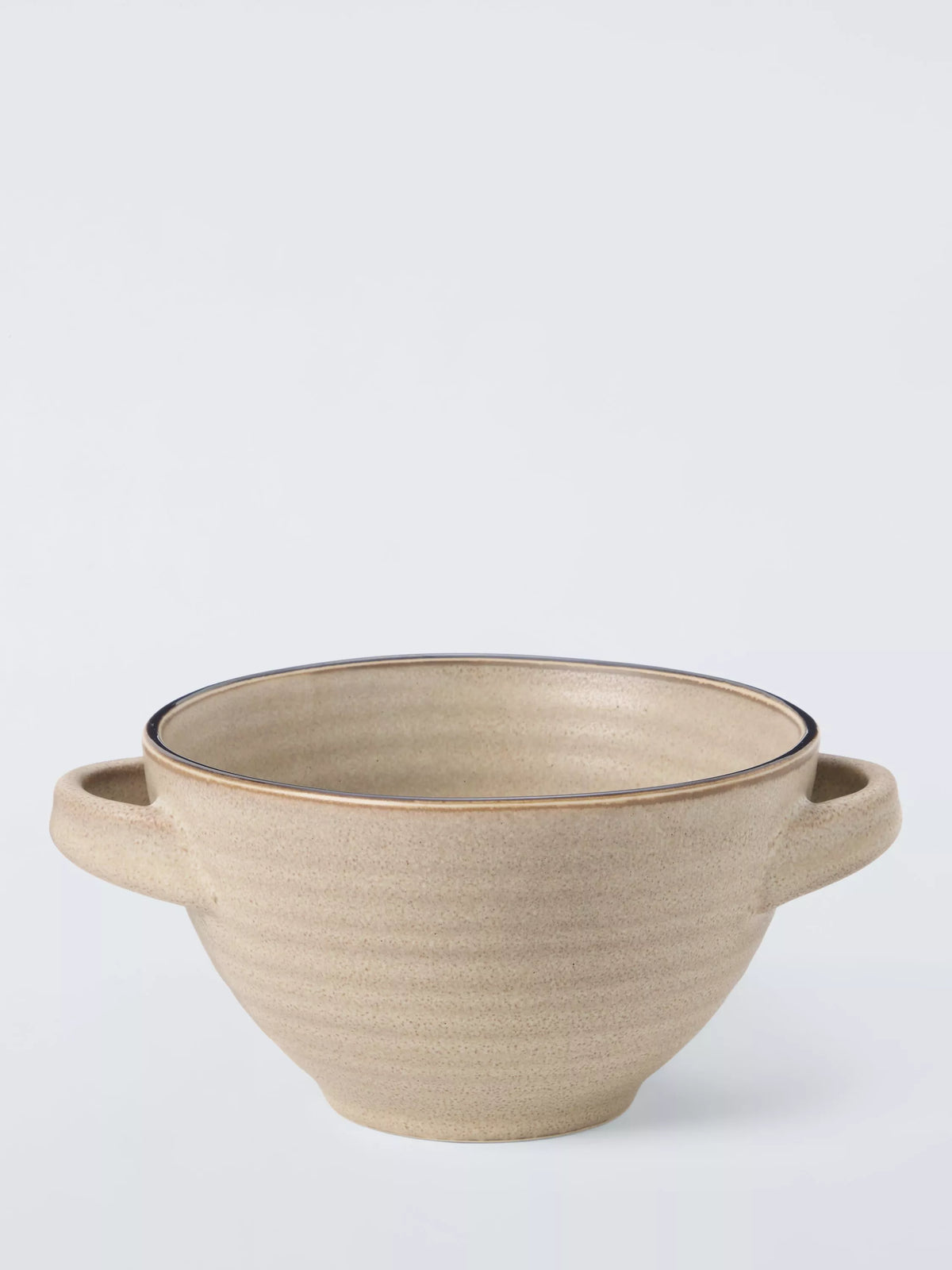 John Lewis Farmhouse Stoneware Soup Bowl 16cm, UK version
