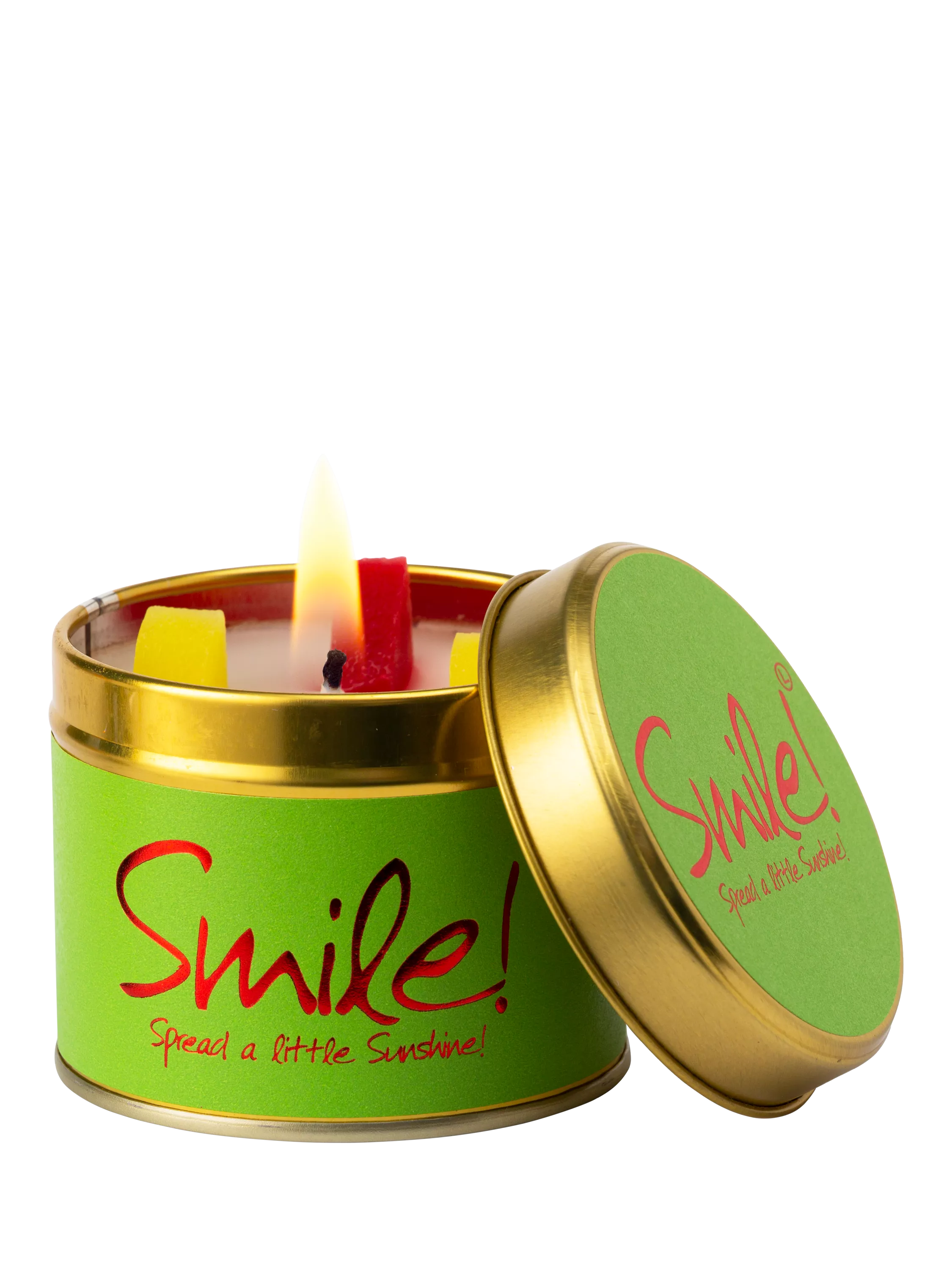 Lily-flame Smile scented candle 230g, UK version