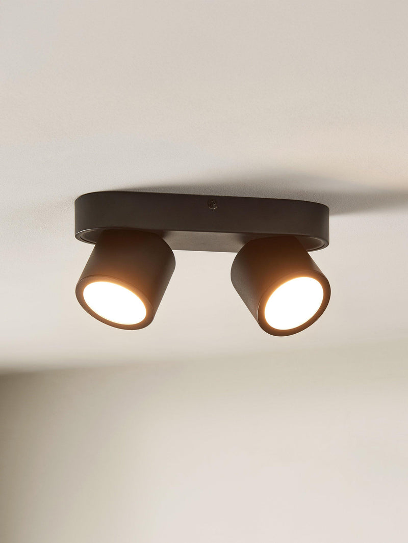 John Lewis Wilson 2 spotlight ceiling bar, UK version